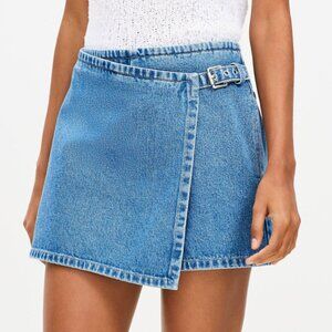 NWT Loft Womens Denim Skort - Size 18